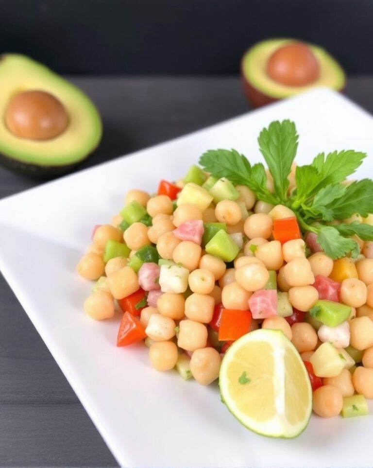 a plate of food on a table